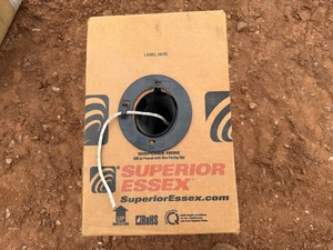 lot 3157 image: Used Box of Superior Essex Cat 5E cable