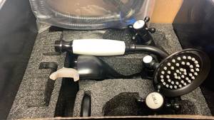 Gotonovo Black Shower System with Multi-Function Head