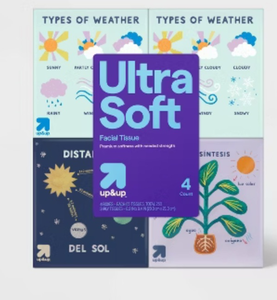 Misc brand 3-pack Kleenex.