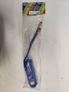 lot 8 image: Flexcoil Blue Polyurethane Air Hose 14 x 10ft
