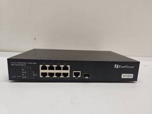 lot 9 image: EverFocus EPOE08 8-Port PoE Network Switch
