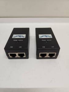 lot 23 image: Ubiquiti POE Adapter Pair