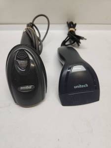 lot 37 image: Symbol and Unitech USB Barcode Scanners