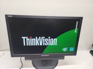 lot 50 image: Lenovo ThinkVision LCD Monitor