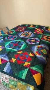 Handmade Quilt - 72 x 72