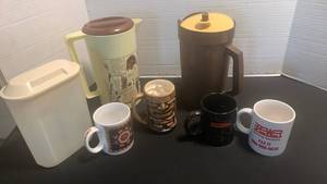 lot 1146 image: Pitchers and coffee mugs
