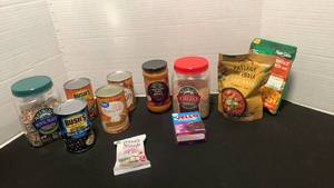lot 1163 image: Assorted foods