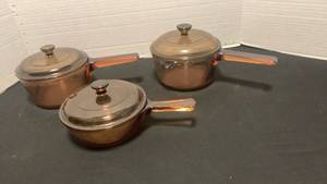 lot 1178 image: Corning Vision Amber Glass Cookware Set