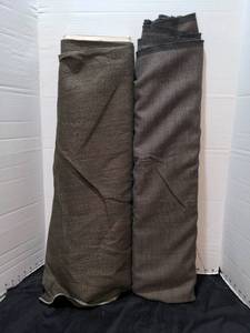 lot 1513 image: Fabric bolts brown suitings lot 2