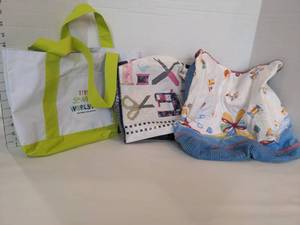 lot 1543 image: Sewing related reusable bags