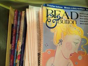 lot 1573 image: Magazine Collection with Sewing Books