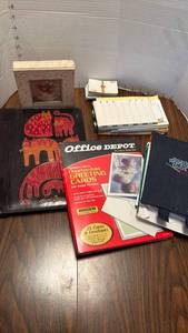 lot 1813 image: Office Depot Greeting Cards, Guild Notebooks and more