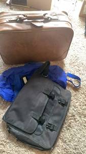 lot 1819 image: Airway soft sided luggage 14x21 and 2 misc bags