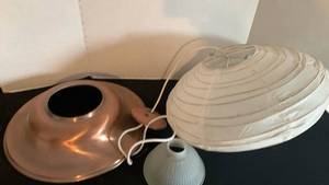 lot 1834 image: Hanging light fixture