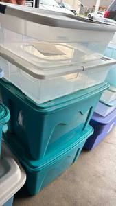 lot 2207 image: Four storage bins