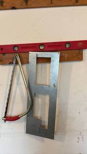 lot 2405 image: Level, Bow Saw and more
