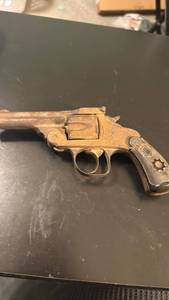 lot 1951 image: Decorative Forehand and Wadsworth gun