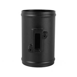 lot 26743 image: BARTOO Air Flow Meter Base MAF Sensor Mount Fit for Nissan Honda Civic Ford MAF 3 Inch Air Intake Sensor Meter Adapter, Black - Retail $19