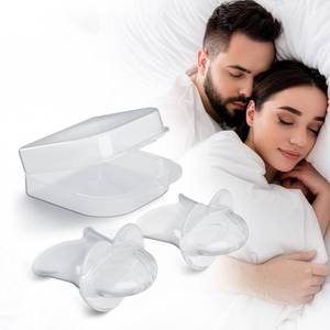lot 51404 image: Anti-Snoring Devices, Effective Snore Mouth Guard Solution, Comfortable Snore Mouthipece Stopper for Men and Women, Snore Tongue Retaining Anti Snoring Devices Stopper-W85