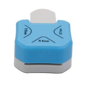 lot 51409 image: QIQQIKIN Paper Corner Rounder 3 in 1 R4mmR7mmR10mm Punches for Crafts Cutter Envelope Punch Board Hole Puncher Laminate, DIY Projects, Photo Cutter,Card Making Scrapbooking and Journaling - Retail $8