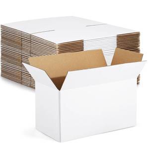 lot 59710 image: Eupako 11x6x6-Small-Shipping-Boxes-30-Pack-White-Corrugated-Box-Mailers, Cardboard Boxes for Packaging Small Business, Mailing - Retail $24