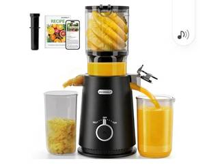 lot 63131 image: ECOSELF Cold Press Juicer Machine - Retail $89