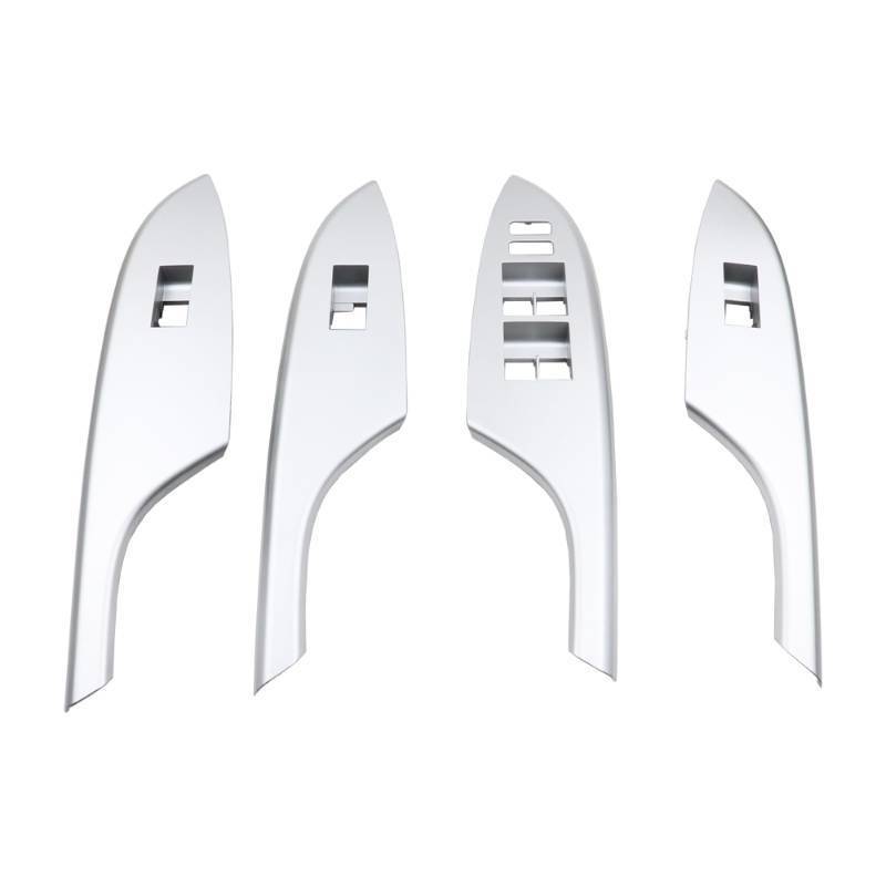 lot 32473 image: DKMUS Window Control Switch Bezel Cover for Toyota Corolla 2007-2013 Passenger Lifter Door Panel 4PCS - Retail $34