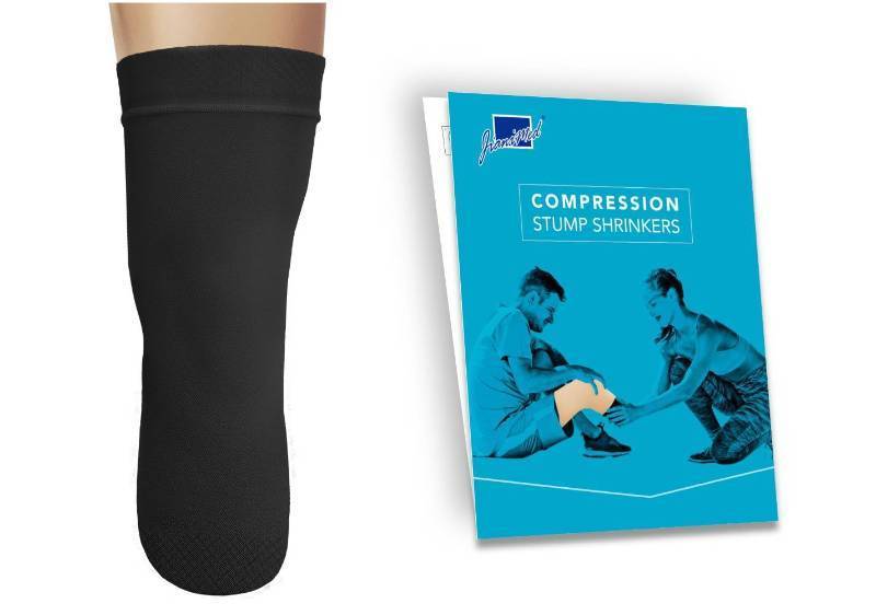 lot 32481 image: JianiMed Prosthetic Stump Shrinkers Below Knee, 55cm, Compression, Amputee Socks, 20-30, Daily use, Taiwan Excellence M