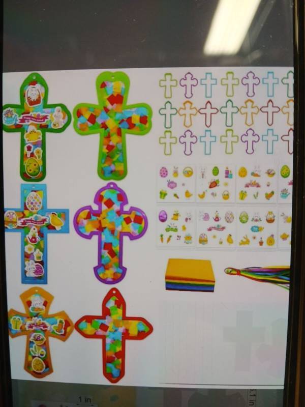 lot 32493 image: Easter Cross Craft Kits 24pcs