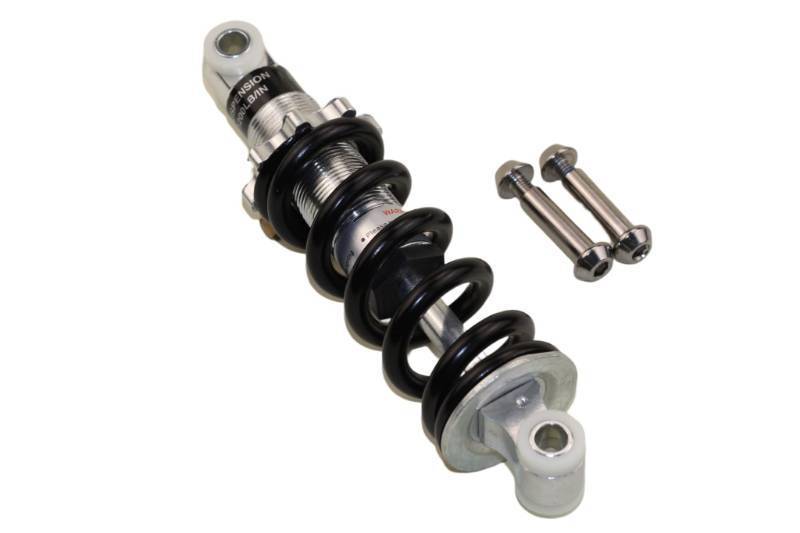 lot 51029 image: Trkimal Rear Shock Suspension Spring, Rear Shock Absorber for Gas Scooter Electric Bike Minimoto Dirt Bike ATV Quad Mini Pocket Bike Mountain bike (170MM1200LB) - Retail $16
