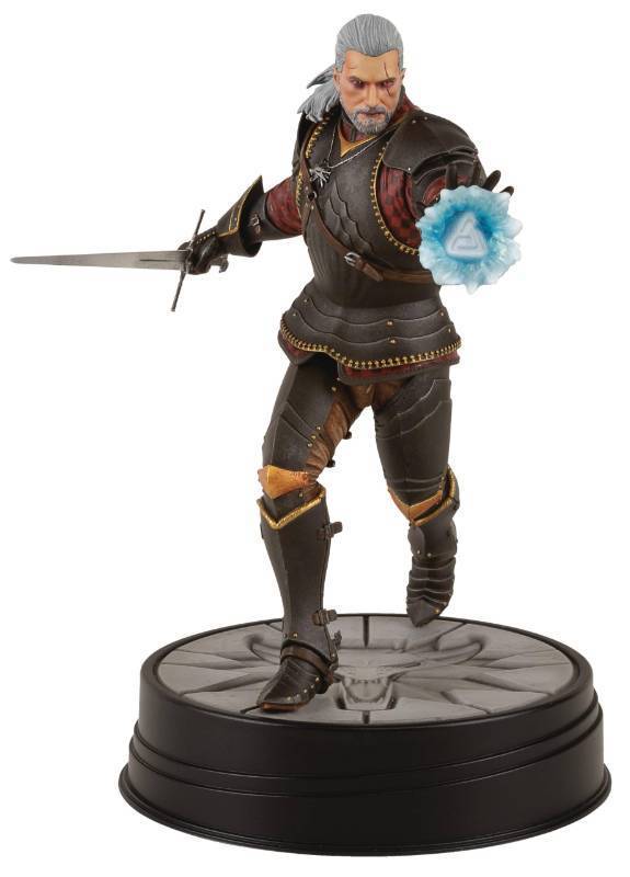 lot 59275 image: Dark Horse Comics Witcher 3 Wild Hunt Geralt Toussaint Tourney Armor Figure - Retail $49
