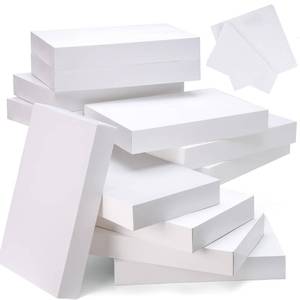 lot 40586 image: JOYIN 6 PCS 17 Christmas Shirt Gift Boxes with Lid for Presents, Extra Large White Cardboard Box with Tissue Paper, Robe Box for Clothes, Fathers Day, Xmas Birthday Holiday Wedding Gift Wrap Decor