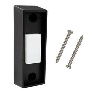 lot 40589 image: Garage Door Wall Button for Genie 29599S Wired Series II Lighted Push Button Garage Door Opener Wall Control Comes with Mounting Screws, Pack of 1 - Retail $13