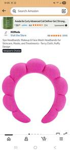 lot 40603 image: Spa Headband for Skincare and Beauty - Retail $12