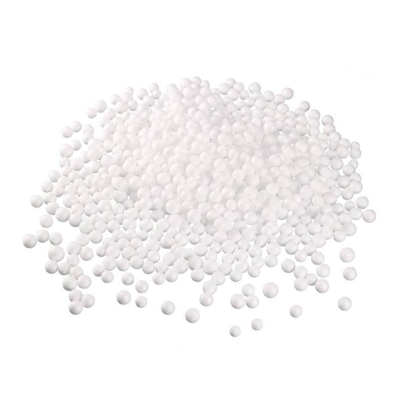 lot 59387 image: uxcell 2 Packs 0.3 White Polystyrene Foam Ball Beads Round for the Arts, DIY Crafts, Party Decorations, Fillings of Vase Pillow - Retail $9