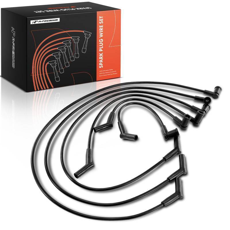 lot 59399 image: A-Premium Ignition Spark Plug Wires Set of 6 Compatible with Ford Windstar 2001 2002 2003, V6 3.8L - Retail $37