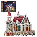 Lumibricks Medieval Castle Banquet Hall Lighting Building Bricks Set - Middle Ages City Town Modular Collection Display Kit with Minifigures 3232 Pcs for Adults & Teens - Retail: $170