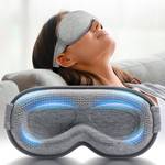 Weighted Eye Mask for Sleeping - Blackout Sleep Mask for Women Men, FACEMOON Lash Extension Eye Covers, Memory Foam, 3D Contoured, Airplane Travel Essentials, Blindfold for Meditation(Gray) - Retail: $10