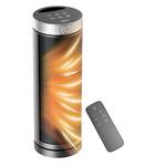Ceramic Space Heater, Portable Indoor Heater with Remote Control, Three Heating Modes, Overheat and Tip-Over Protection, Suitable for Home, Bedroom, and Office Indoor Use - Retail: $40