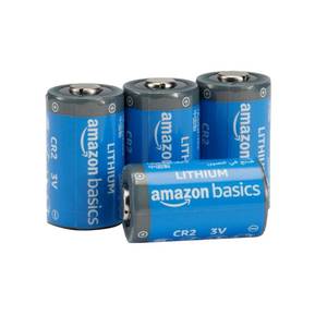 lot 16171 image: Amazon Basics 4-Pack CR2 Lithium Batteries, 3 Volt, Long Lasting Power, Reliable, Low Self-Discharge Rate - Retail $10