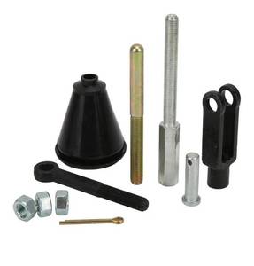 lot 16185 image: KIMISS Manual Master Cylinder Push Rod Kit Auto Brake Pump Kit Adjustable Brake Pedal Pushrod Kit Eyelet and Clevis Set Cylinder Rod Kit for 1950��1970 - Retail $20