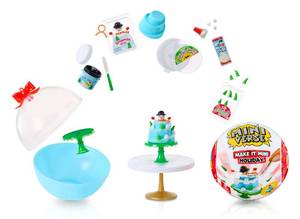 lot 16209 image: MGAs Miniverse Make It Mini Holiday 2025, The Grinch Dr. Seuss, Mini Collectibles, Mystery Blind Packaging, Holiday, Seasonal, DIY, Crafts, Resin Play, Replica Food, NOT Edible, Collectors, Gift, 8 - Retail $11