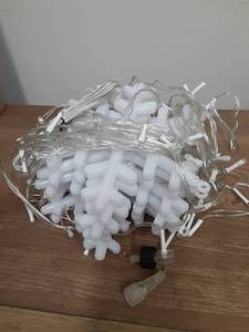 lot 16243 image: Led Snowflake Decoration, Six Snowflakes - Retail $0