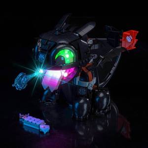 lot 16250 image: Hilighting Upgraded Led Light Kit Compatible with Lego How to Train Your Dragon Toothless Building Set, Lights Decoration Compatible with Lego 10375, Best Gifts for Adults (Model Not Included) - Retail $23
