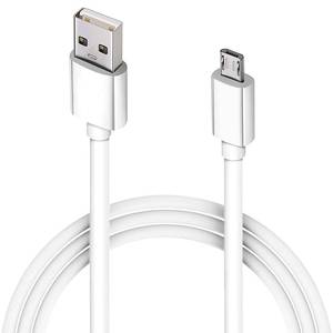 lot 16254 image: 10FT Long USB to Micro USB Cable Android Charger Cable Fast Charge,Micro USB 2.0 USB Micro Cable for Samsung Galaxy 7 S7 S6 Edge Phone Charger Cord Tablet,Charging Wire for Kindle Fire White - Retail $6