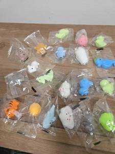 lot 16259 image: 20 Pieces Mini Squishy Toys, Fidget Toys - Retail $0