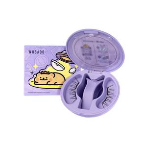 lot 16270 image: WOSADO�BearisBug Soft Magnetic Eyelashes Kit with Applicator, No.18 Velvet Black 21.5mm Reusable Glue-free Magnetic Lashes, Cruelty-free False Lashes, Waterproof, Lightweight, Suit for Heavy Makeup - Retail $50
