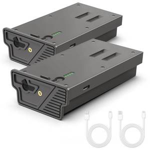 lot 16295 image: Lesaps 2-Pack Rechargeable Reveal Lipo Lithium Battery Pack for Trail Camera Reveal X Gen 3.0, 2.0, X Pro 3.0, Pro, X Ultra 3.0, SK, XB, X - Upgraded LED Meter & Solar Charging - Retail $42