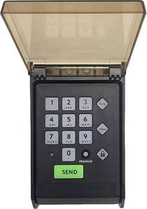 lot 16309 image: for Ghost Control Keypad, Ghost Controls Premium Wireless Keypad for Ghost Gate Opener with Weatherproof Cover, for Automatic Gate Openers, Work with AXP1 AXS1 Remote - Model AXWK (Keypad, Black) - Retail $48