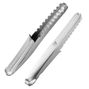 lot 16328 image: ADORAMBLING 2PCS Fish Scaler, Thickened Stainless Steel Fish Scale Remover, Efficient Fish Scaler Remover No Mess, Sturdy Fish Descaler Tool with Non-Slip Handle, Fish Scaler Tool, Fish Scraper - Retail $20